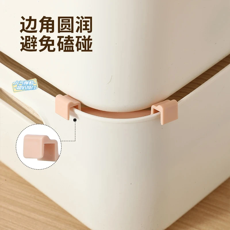 收纳盒叠加分层支撑板神器分层卡扣家用衣柜衣服裤子收纳盒叠加杆