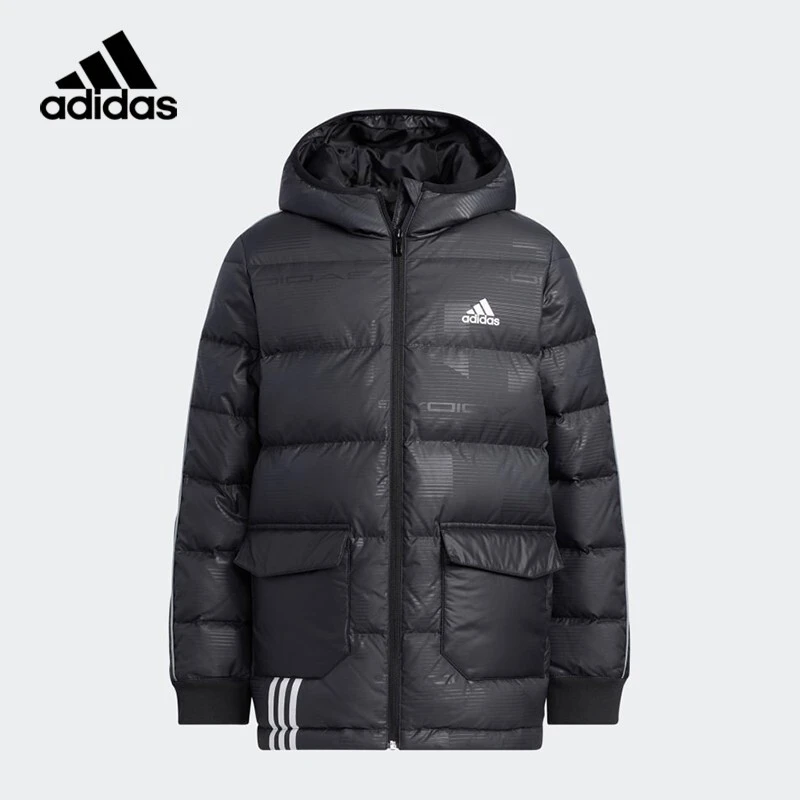 【张兰专属】Adidas 大童加绒保暖羽绒服 H45038（176码/充绒195g）