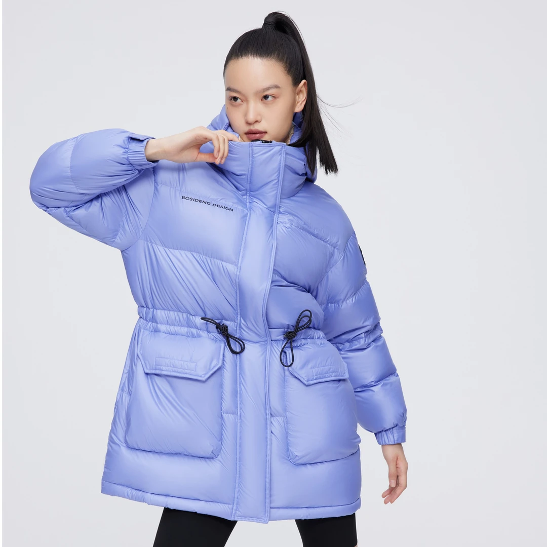 波司登800蓬90绒女款羽绒服泡芙防风保暖收腰加厚B20143118