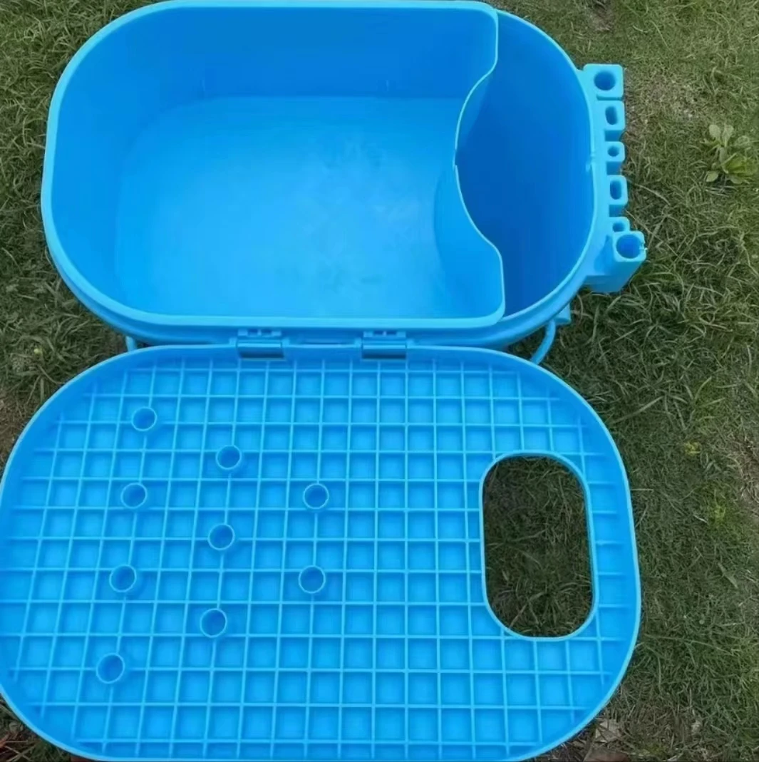 钓桶方便携带实用 轻便 承载力大大容量耐用一体成型轻量全新