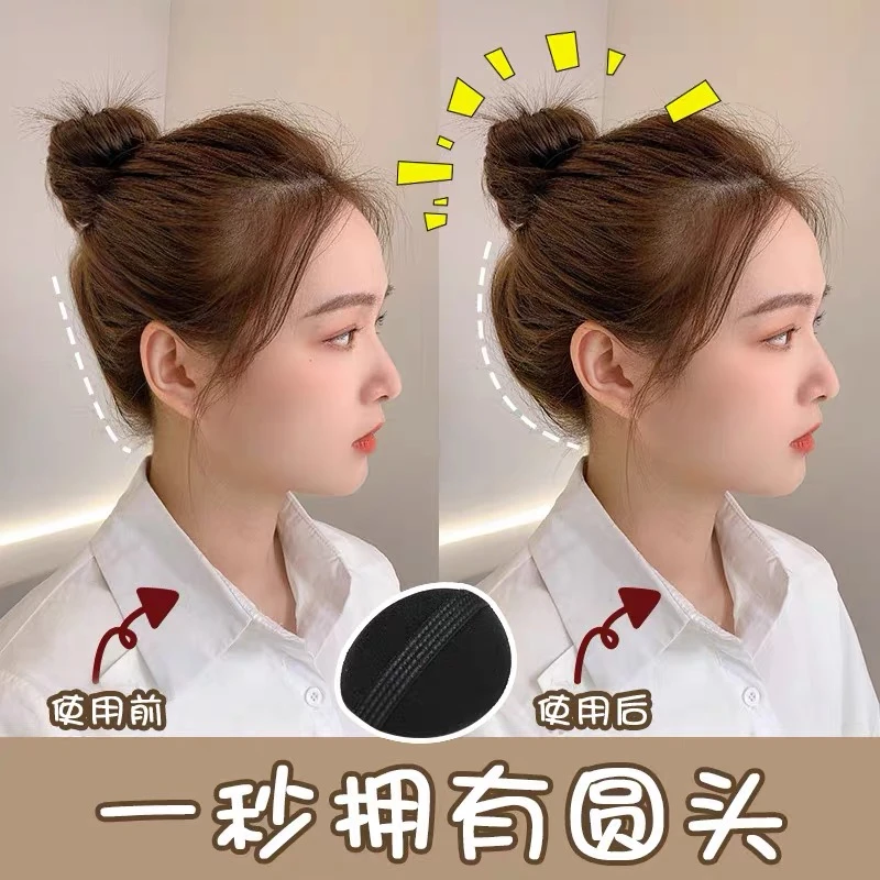 隐形增高蓬蓬松神器垫高颅顶海绵垫发根头发刘海夹子发夹懒人发饰