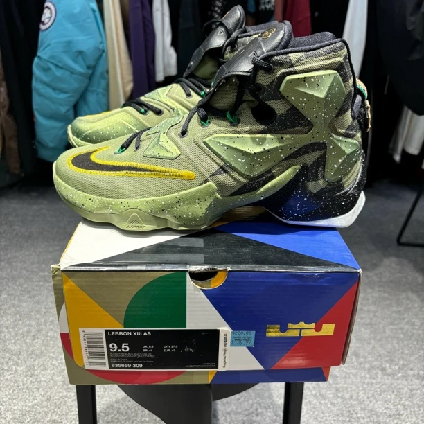Nike 詹姆斯13 军绿 43码 全新原盒 1399好价