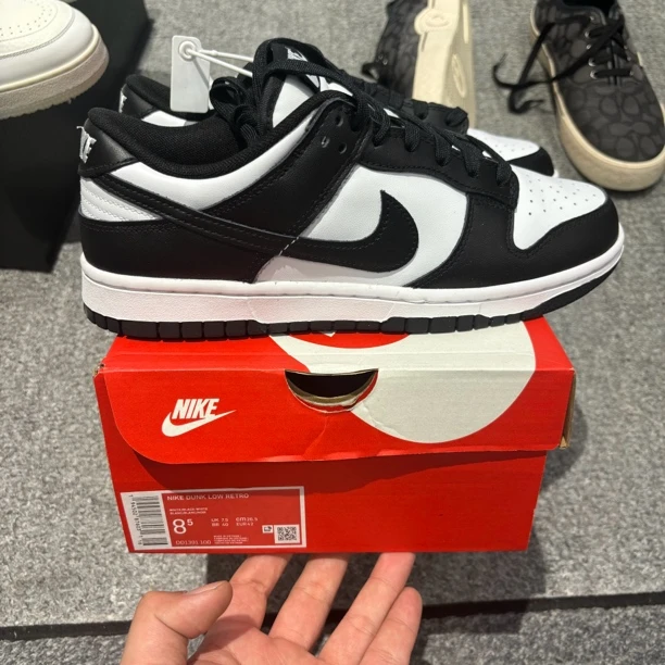 Nike 熊猫dunk 42码 全新原盒 450好价