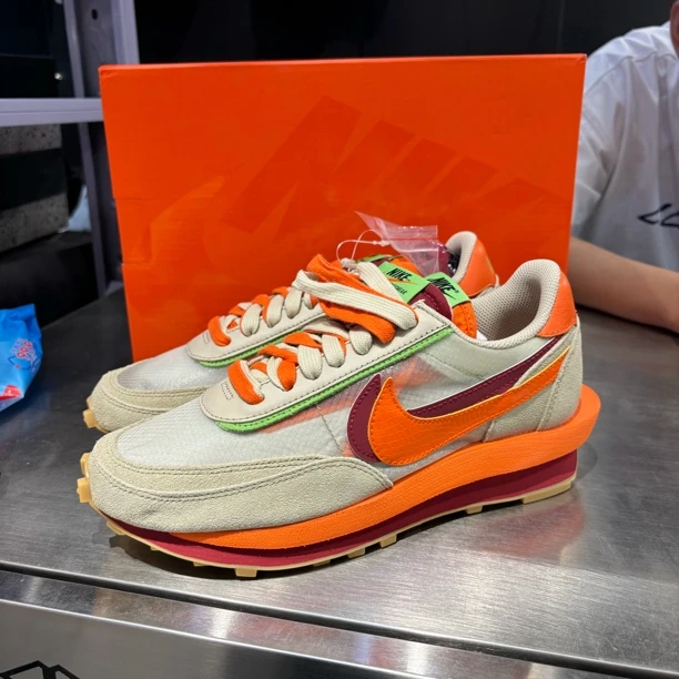 捡漏NIKE sacai clot联名41码 全新原盒 999好价球鞋