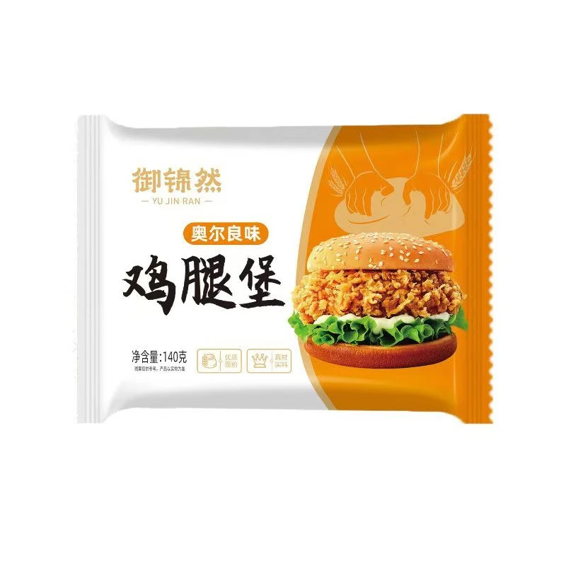 御锦然奥尔良鸡腿堡140g/包