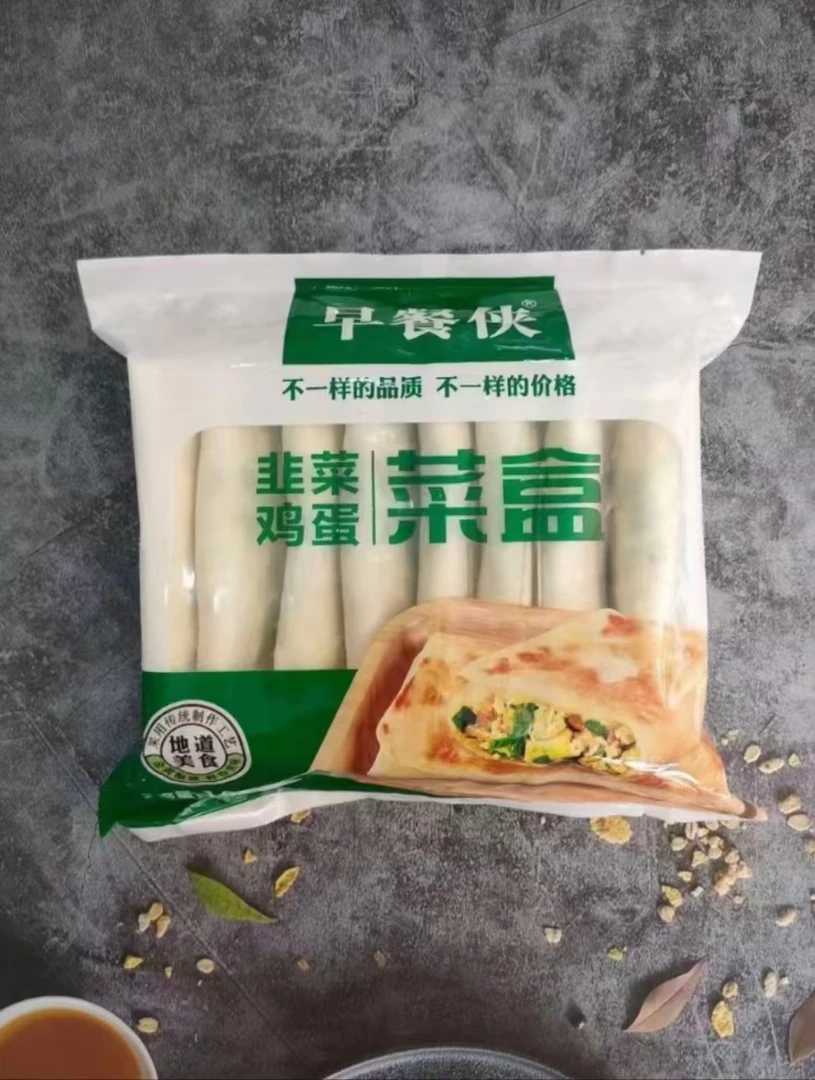 早餐侠韭菜鸡蛋菜盒1040g/袋