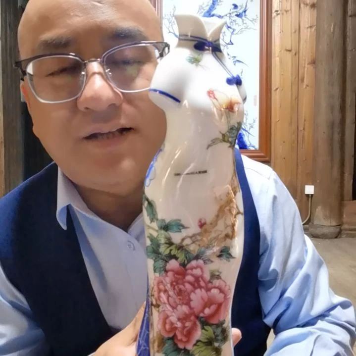 【闪购商品】粉彩旗袍