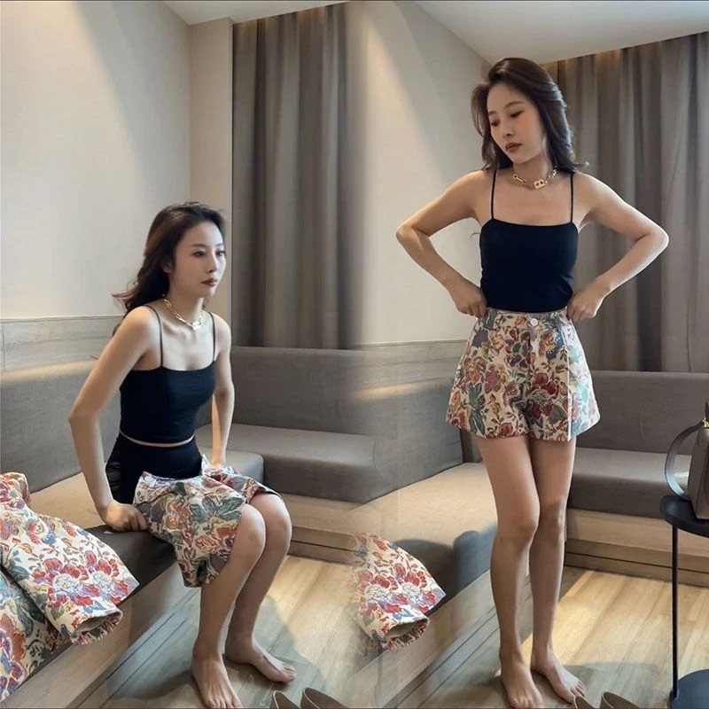 2025年春秋新款新中式高级感气质复古刺绣提花西装套装两件套女