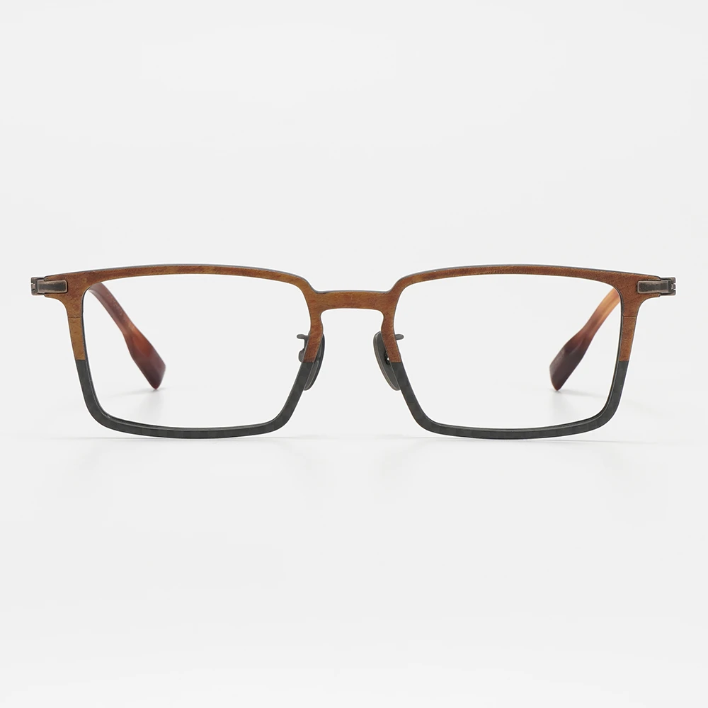 【BI2003】SUPERSPACE超级空间为大脸而生钛金属实木碳纤维眼镜框