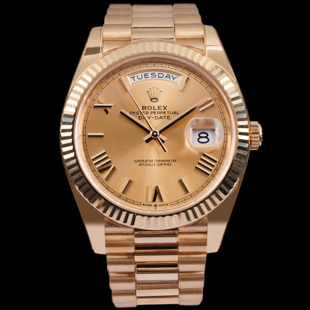 95新 Rolex/劳力士 228238 罗马刻 自动机械 表径40mm 22年全套