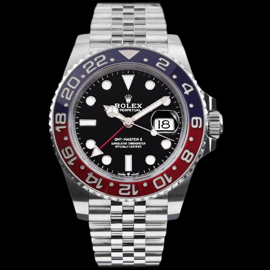 95新 Rolex/劳力士 126710 可乐圈 自动机械 表盘40mm 22年全套