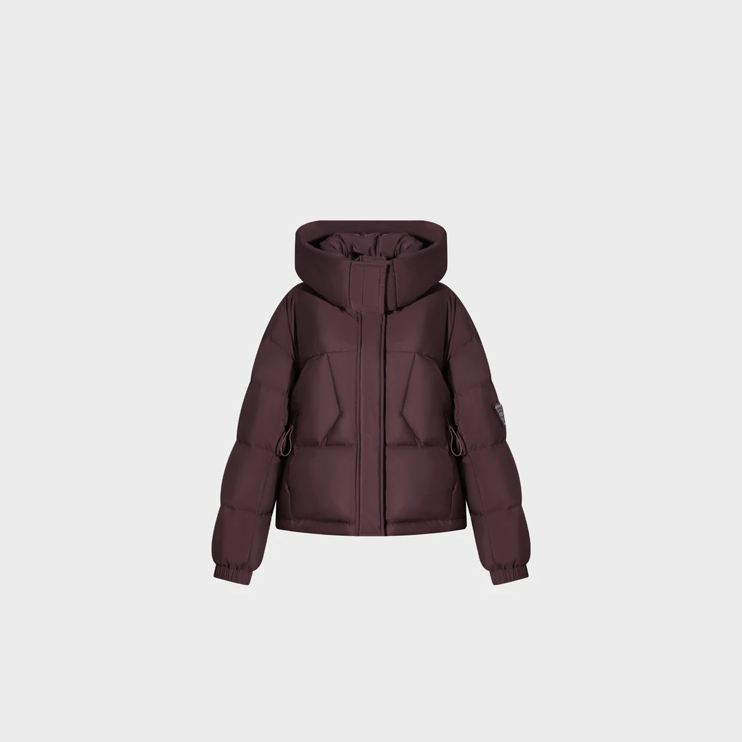 MDD·时尚宽松三角标连帽羽绒服 MX127