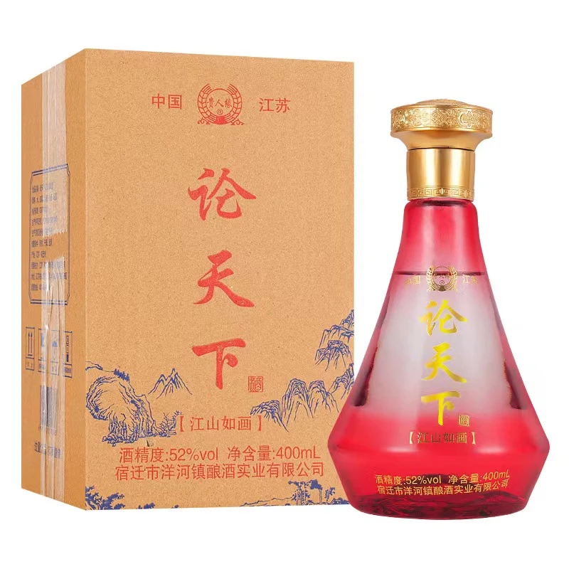 贵人缘论天下浓香型白酒52度LL52度400ML