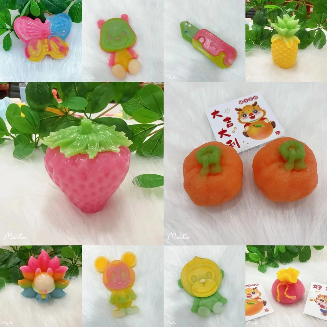 【大夹心款】网红果酱夹心蜡瓶糖成品,手工DIY制作蜂蜡制品可备注