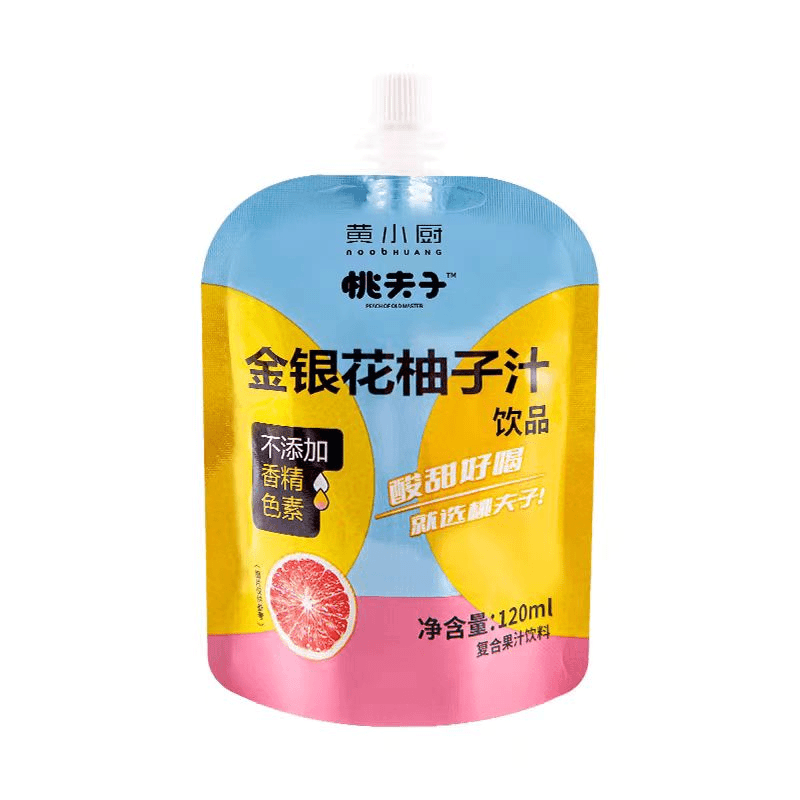 桃夫子金银花柚子汁 120ml/袋