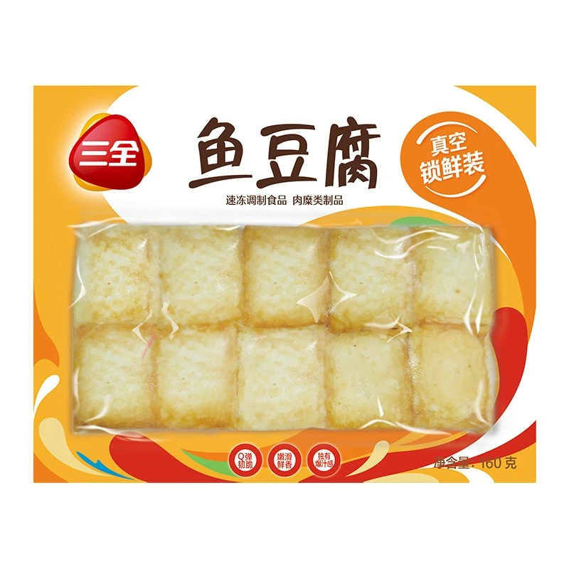 三全 真空装鱼豆腐 160g/包