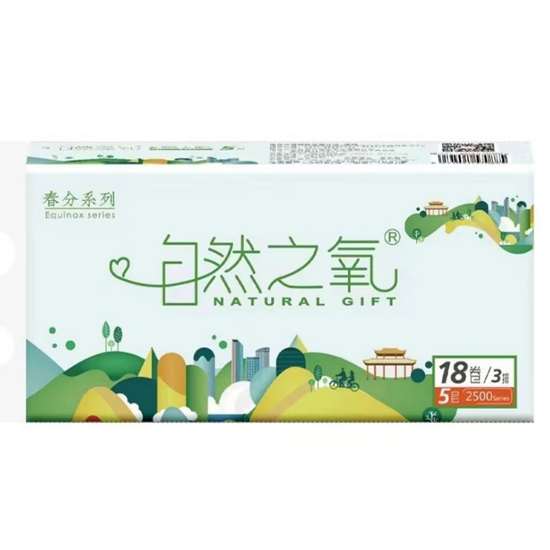自然之氧 春风18无芯卷纸 2000g