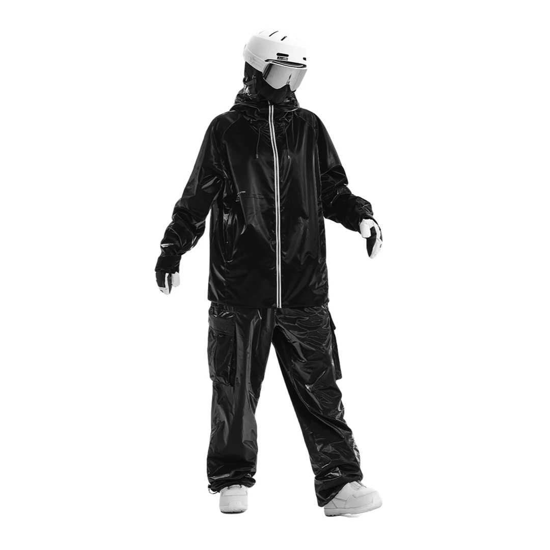 LDSKI滑雪服PANT油漆桶透湿2w+防风时尚加厚秋冬