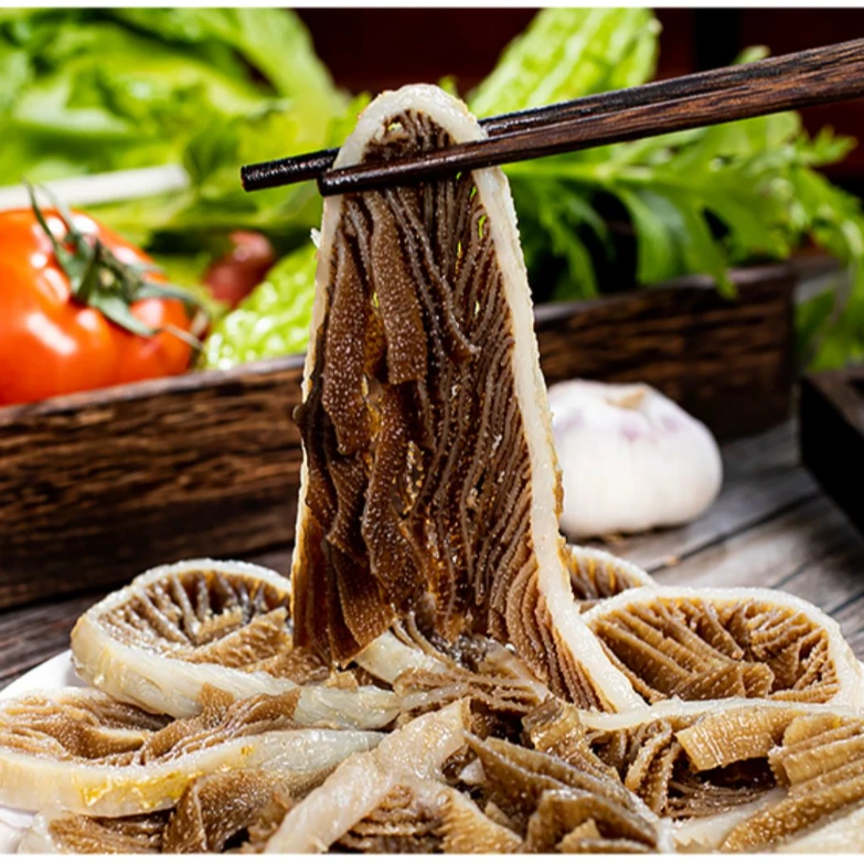【现称净重】黑千层牛千层毛肚袋装百叶火锅食材冒菜麻辣烫500g/袋