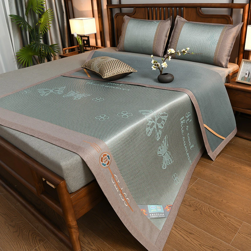 高端冰藤席夏季降暑凉席学生席1.5米1.8米清爽透气冰而不冰草席