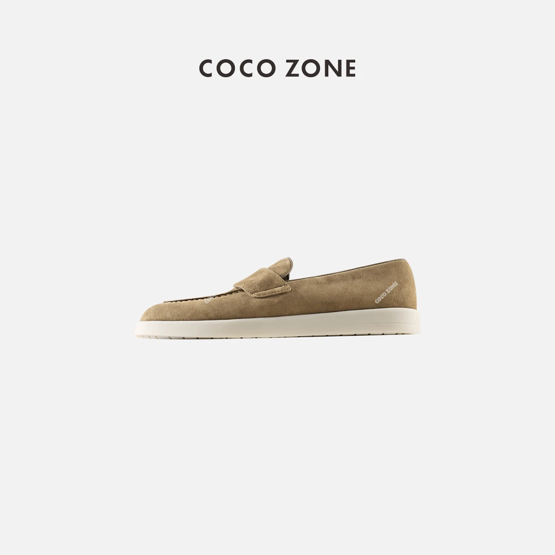 COCO ZONE 刘一一 复古一脚蹬懒人乐福鞋平底鞋29401