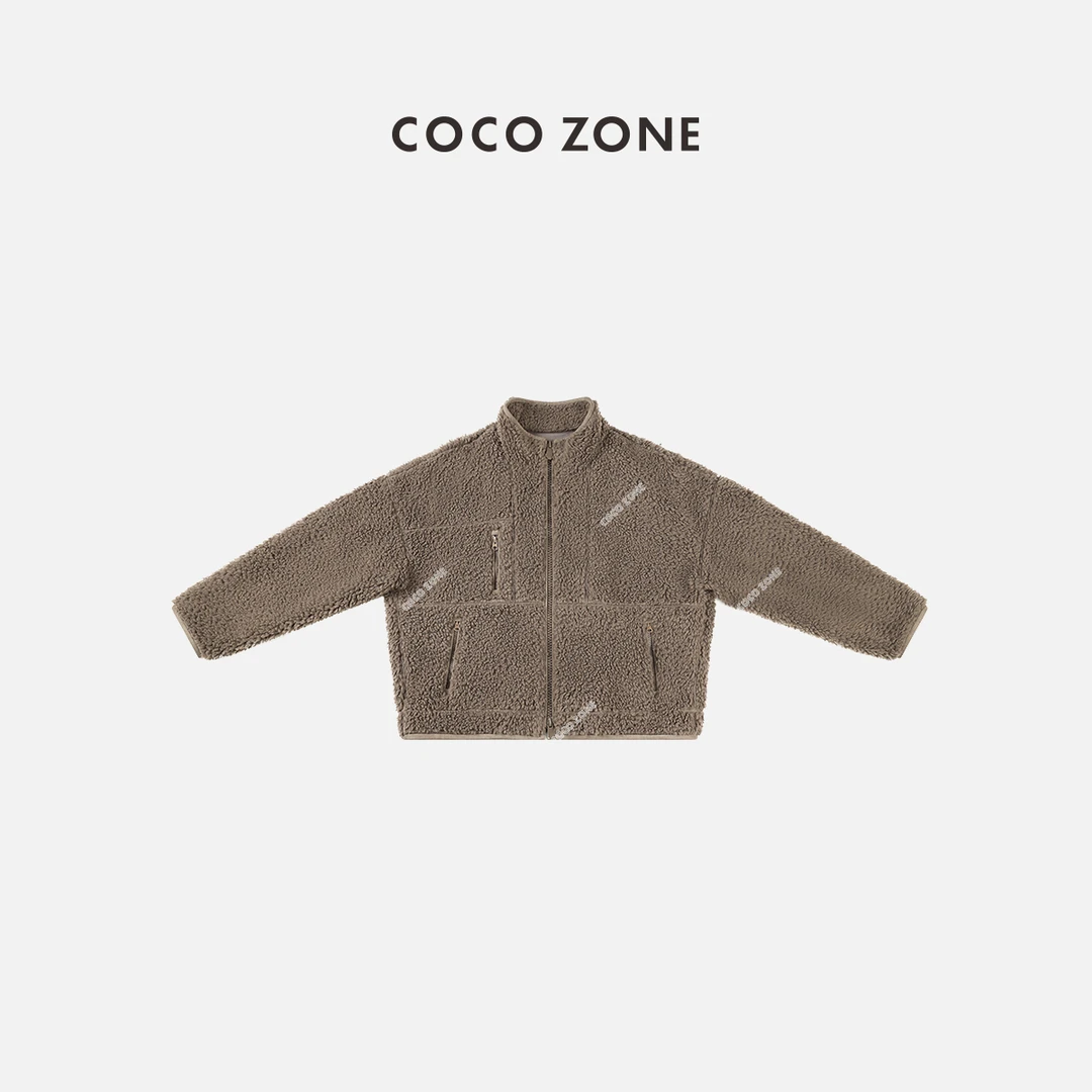COCO ZONE "冬日C位"秋冬颗粒绒citywarm拉链外套23C19980