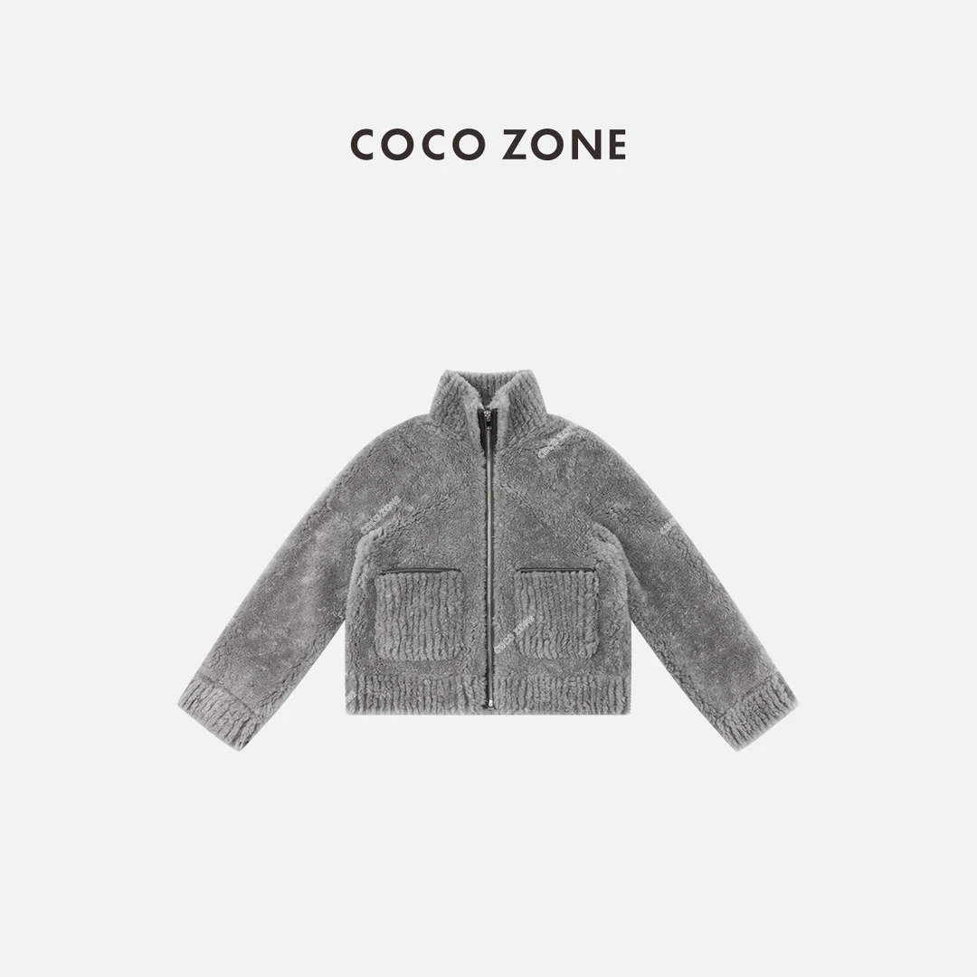 COCO ZONE 刘一一“立冬暖洋”保暖立领拉链外套CC2C2219