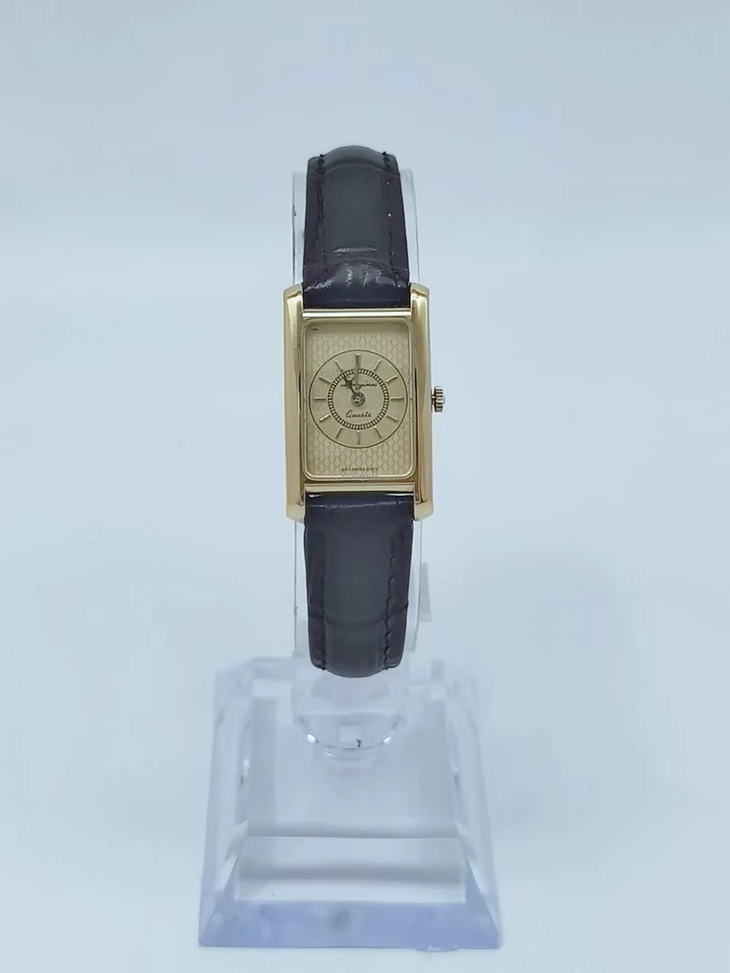 95新 Longines/浪琴 浪琴石英女性腕表/150周年坦克/表径16.5*20