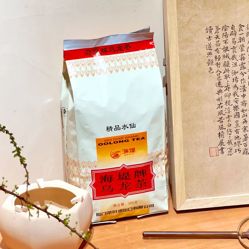 SEA DYKE/海堤经典款XT707精品水仙浓香型500g足火武夷口粮岩茶