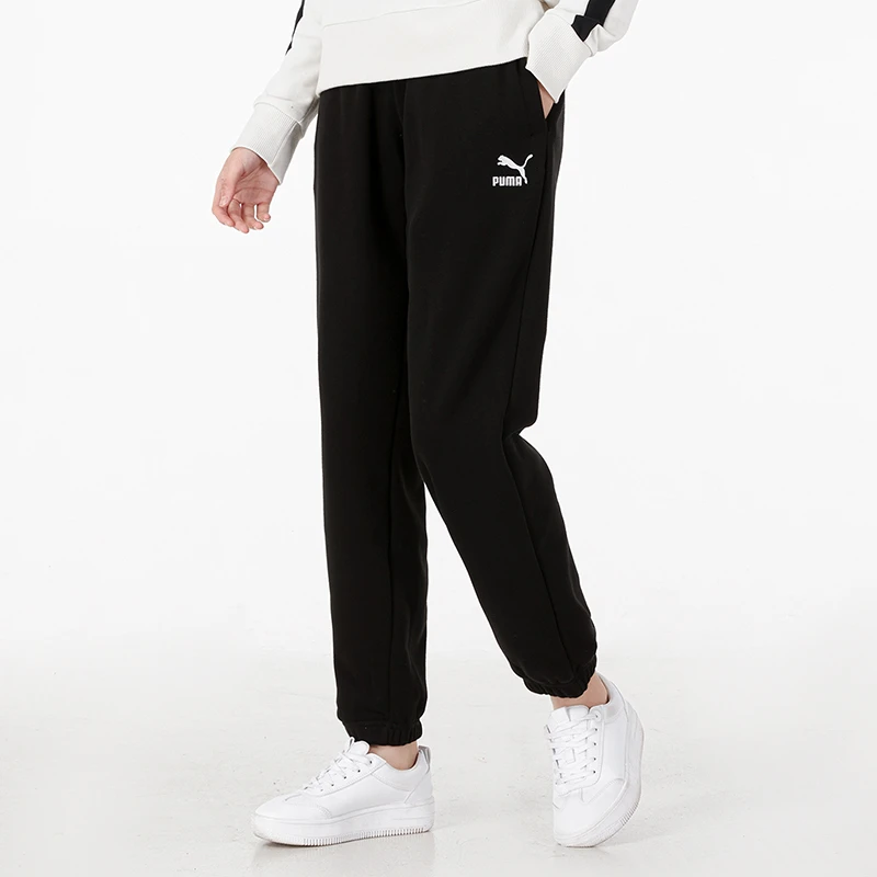 PUMA彪马官方女装百搭简约时尚系带卫裤运动长裤535353