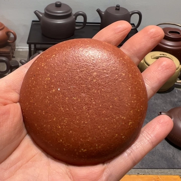 紫砂茶壶换**甲朱泥西施160毫升半手