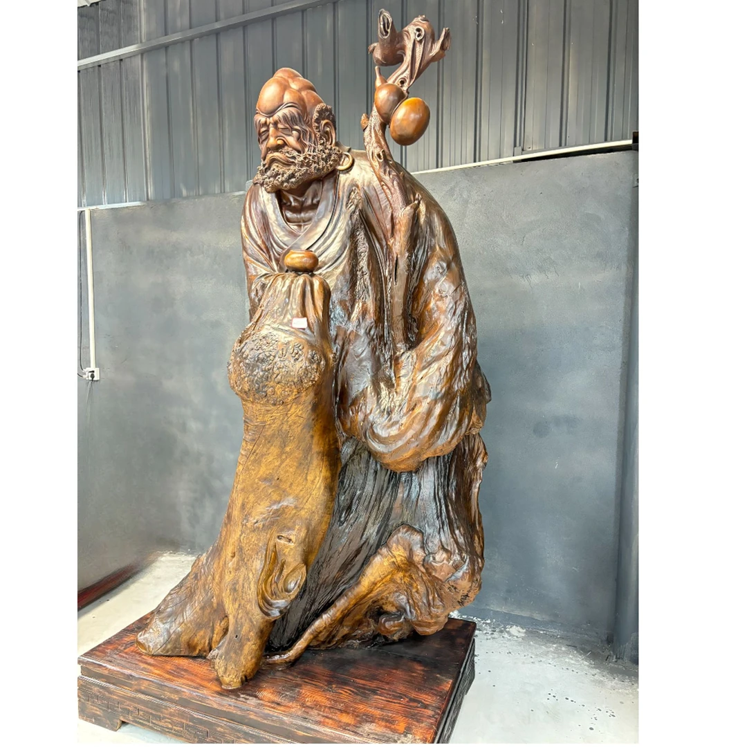 木雕工艺品摆件（27号达摩）纯手工匠心技艺精细雕刻品