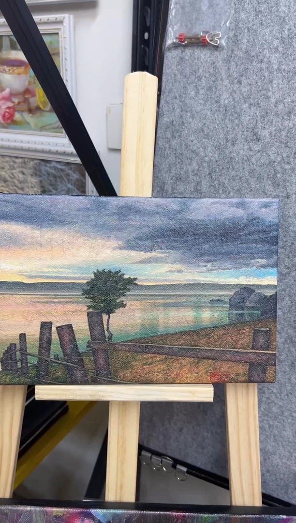 【闪购商品】俄罗斯油画作品《》20*30