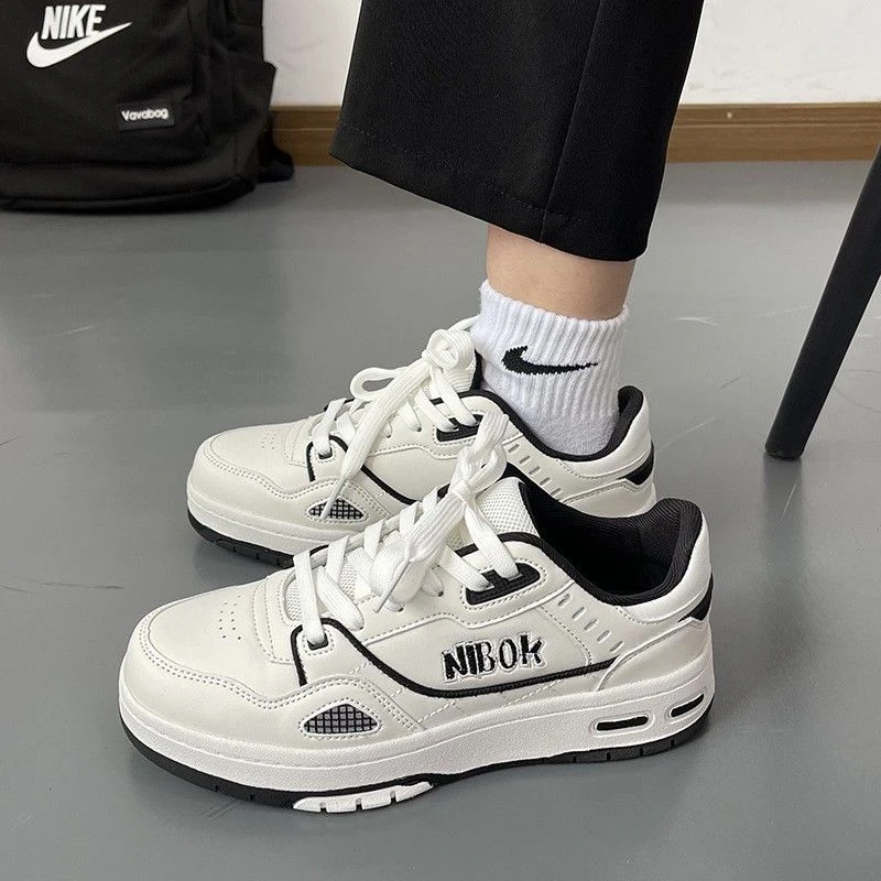 小白鞋潮牌国潮小众原创设计ins男鞋休闲百搭情侣复古运动鞋子女