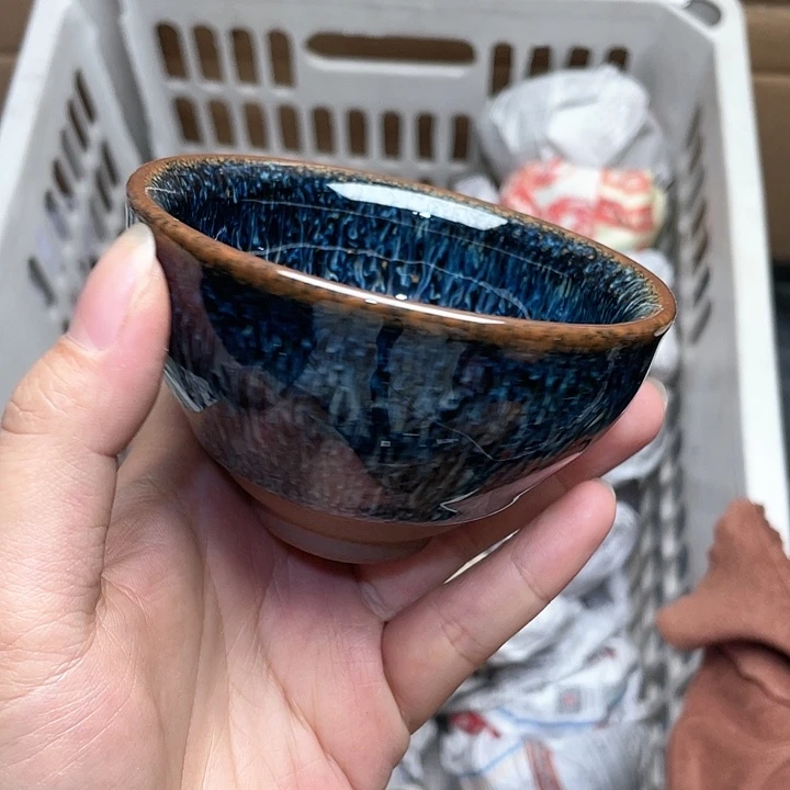 茶盏建窑建盏主人杯