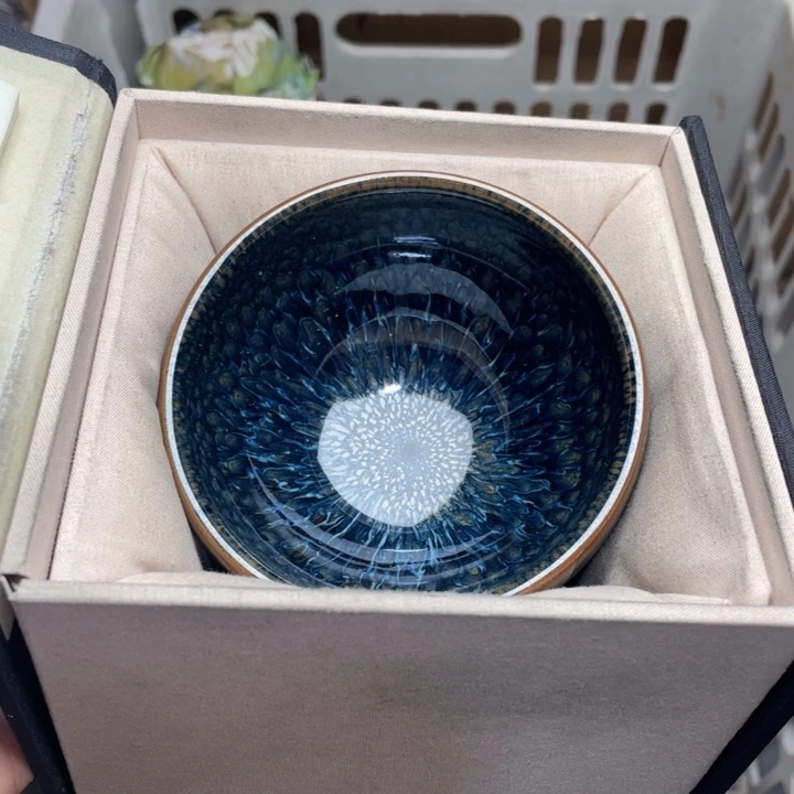 茶盏建窑建盏主人杯