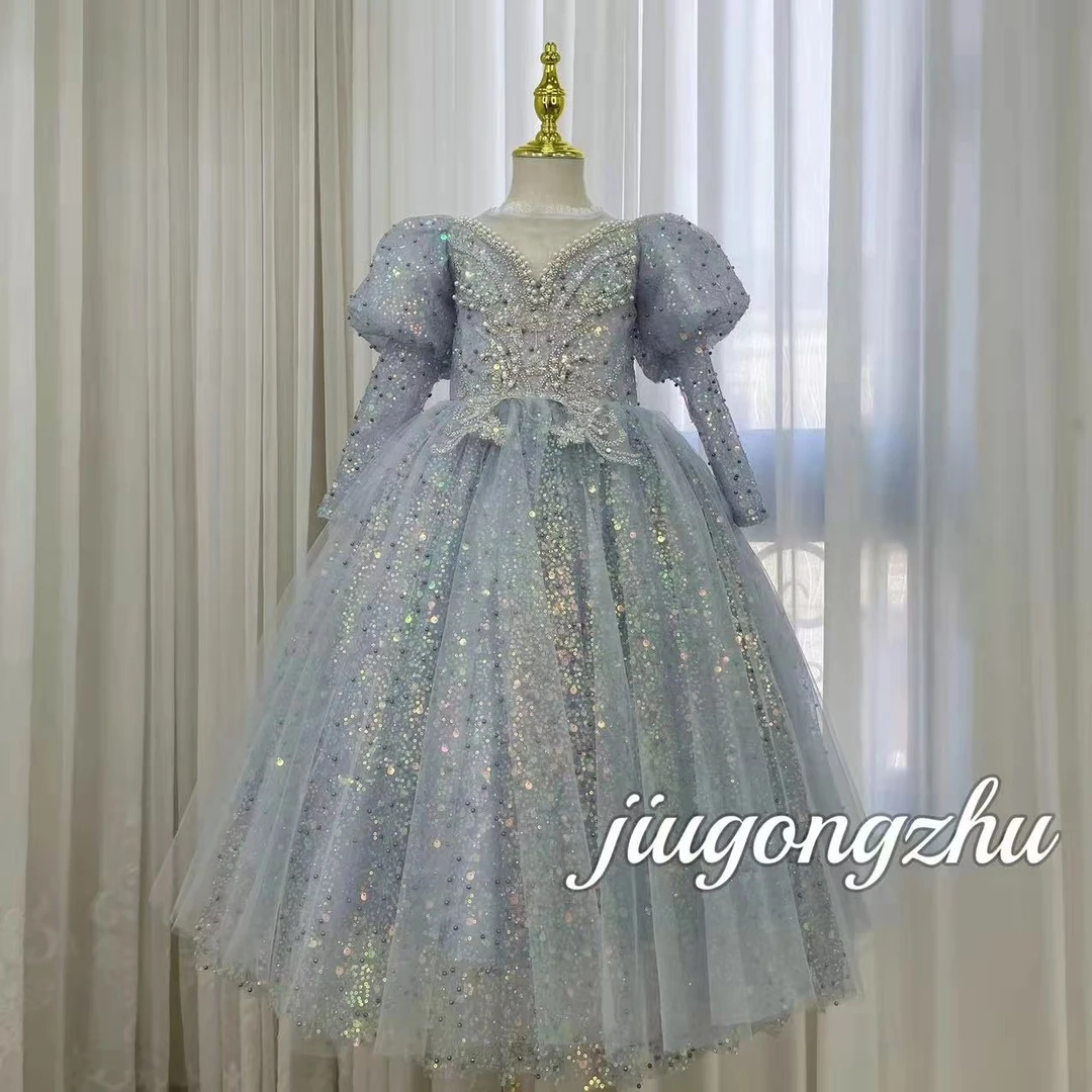 【盛大登场】女童公主裙花童婚纱高端儿童礼服裙儿童裙钢琴