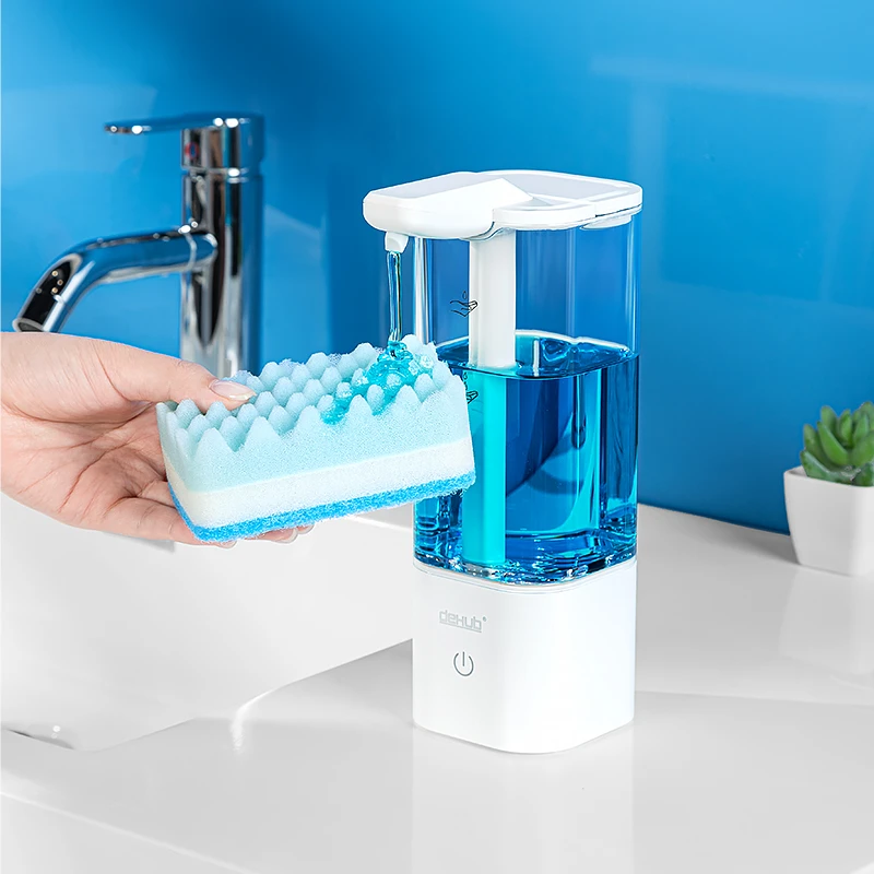 deHub洗洁精自动感应器智能皂液器家用自动感应洗洁精机洗手液机