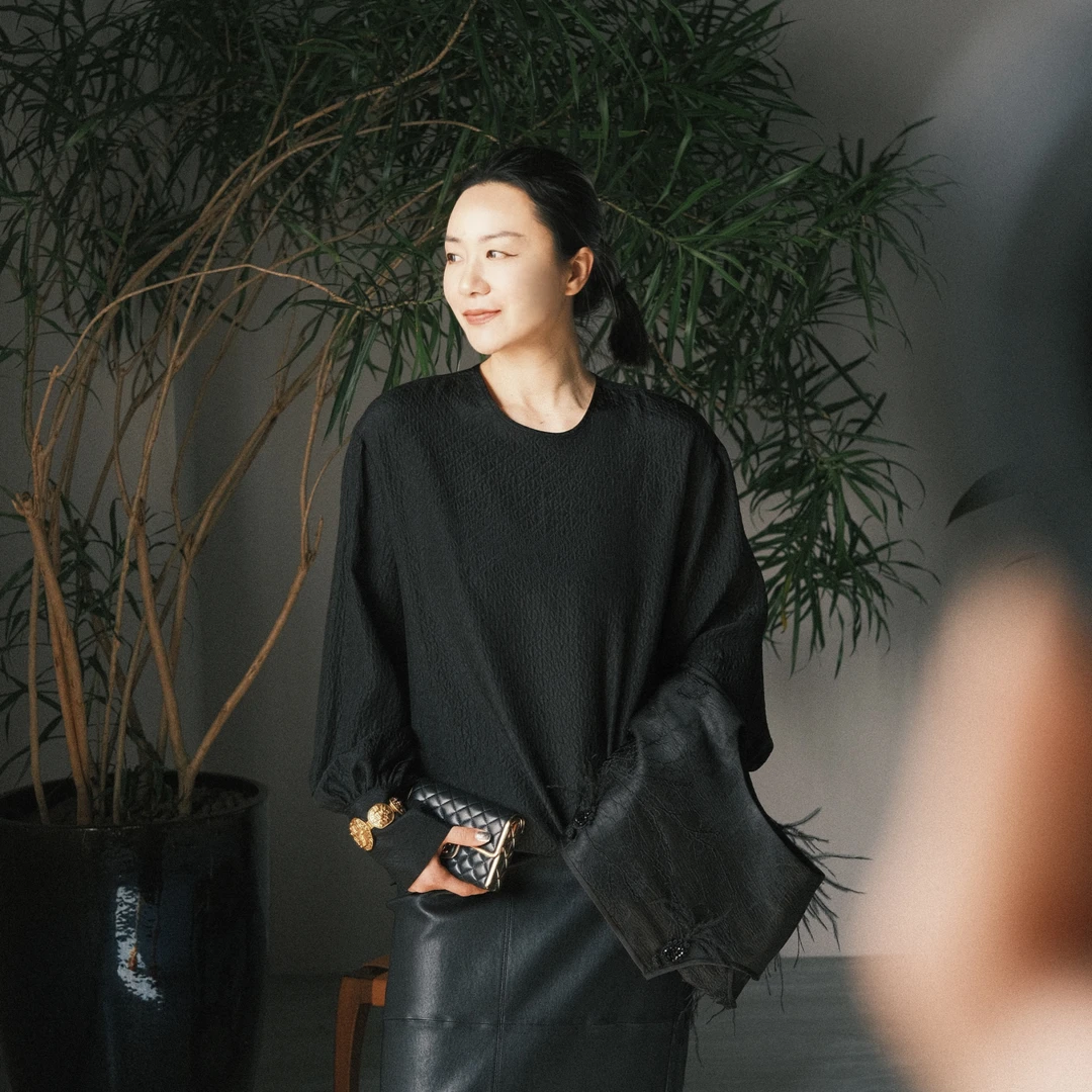 TOFOD“萧伯纳”丝丝冠乐绉上衣 内搭外穿 复古调性提花衬衫DY855