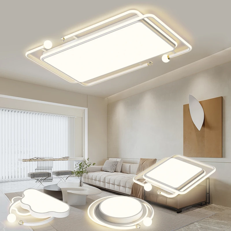 客厅灯现代简约大气新款卧室餐厅灯客厅大灯最新款