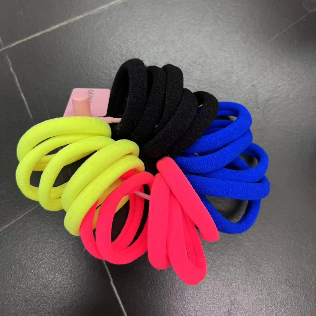 BORAKOO【吉莉】很Q哦～元气小发圈（黄粉蓝黑）