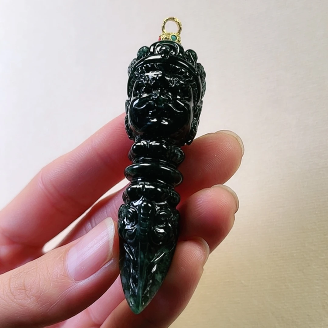 【闪购商品】翡翠颈饰未镶嵌挂件