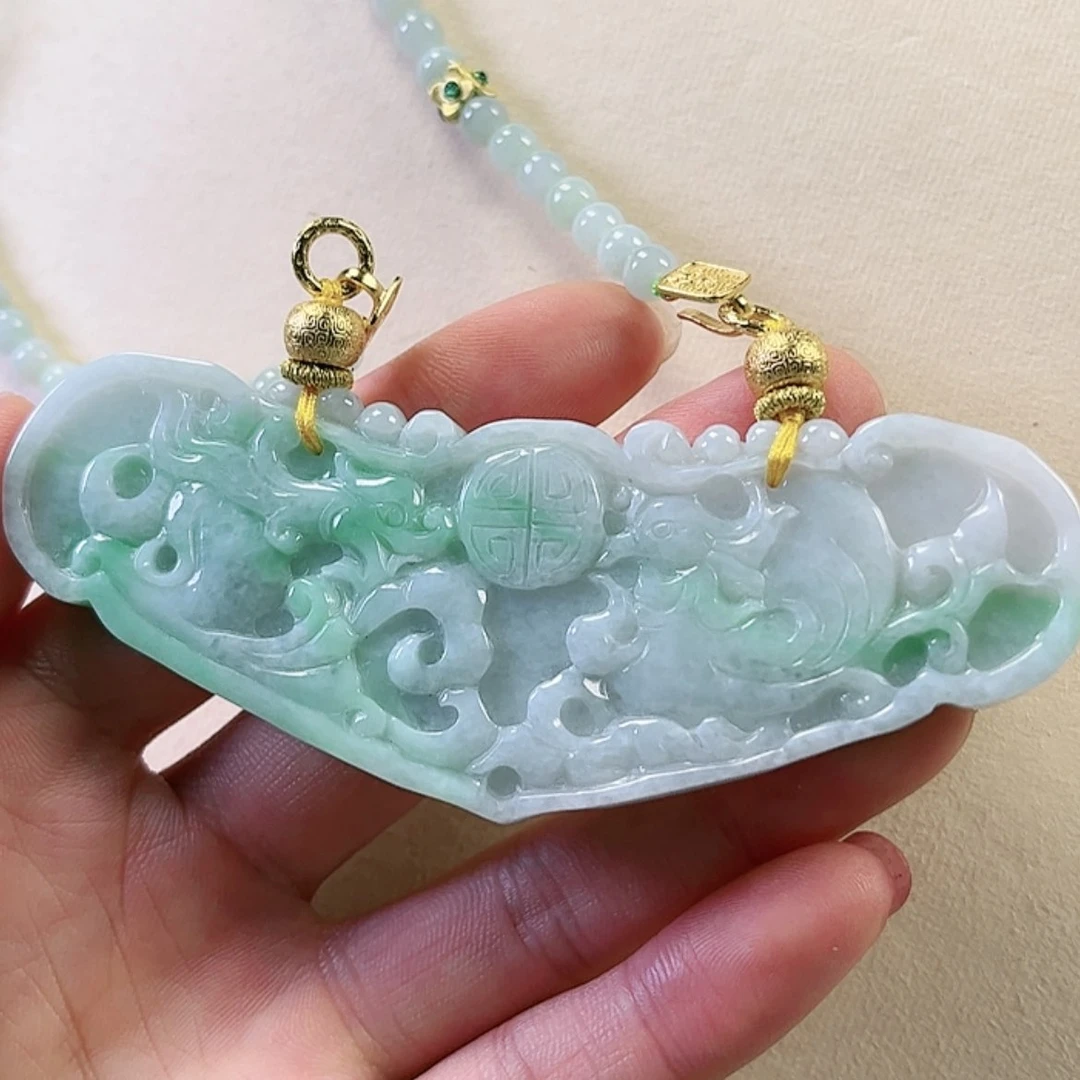 【闪购商品】翡翠颈饰未镶嵌挂件