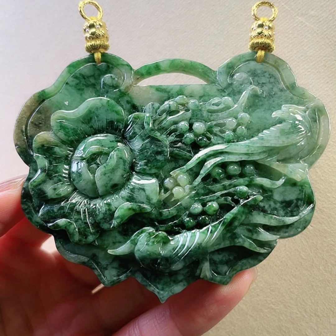【闪购商品】翡翠颈饰未镶嵌挂件