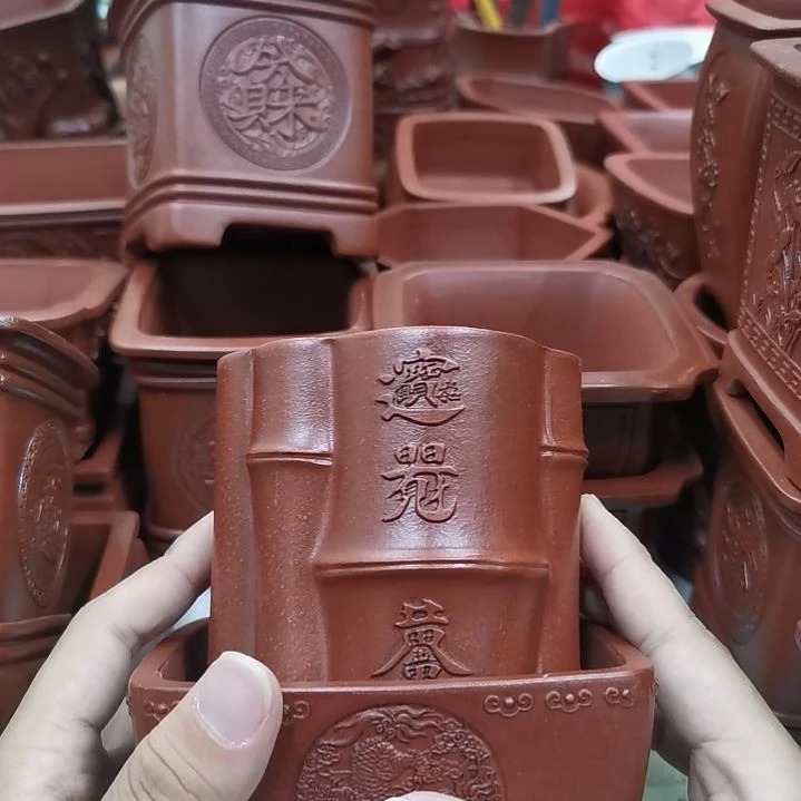 紫砂花盆宜兴紫砂瑕疵福利花盆