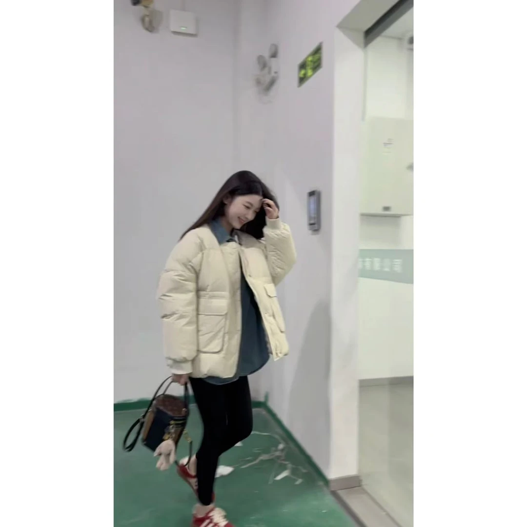 佩佩JA 【棒球领羽绒服】保暖羽绒服 S1370 5115227 仙