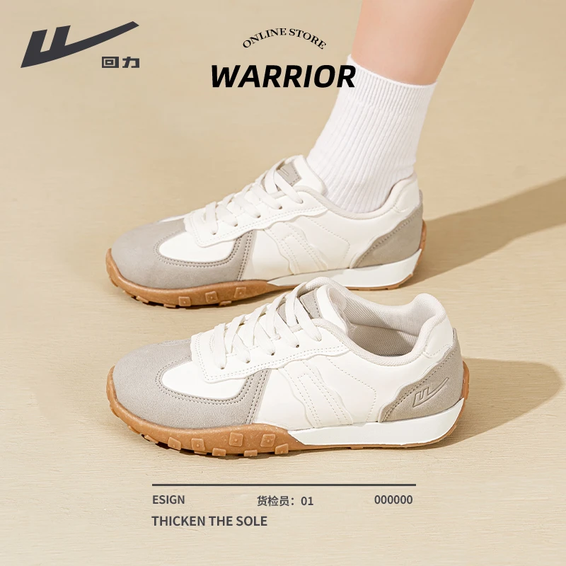 回力女鞋休闲运动鞋2025新款春季软底轻便透气学生百搭跑步鞋女款