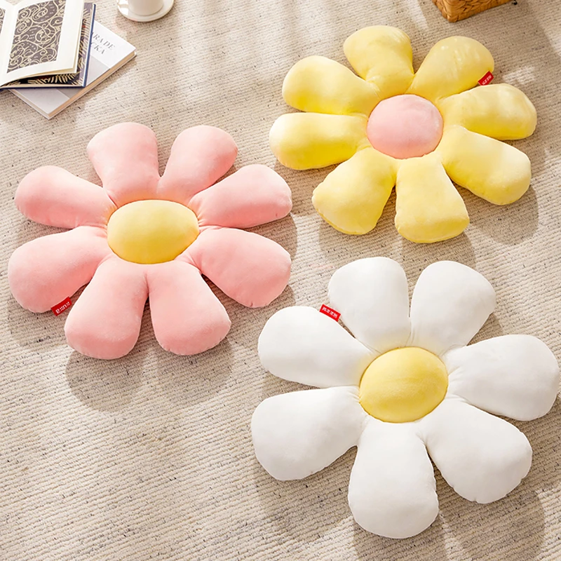 【DP】顾家家居KUKAHOME北欧ins创意柔绒休闲舒适太阳花抱枕XJ