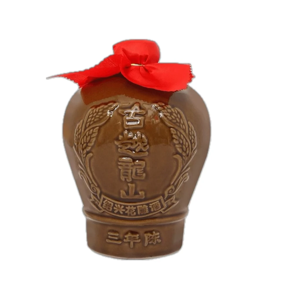 【官方正品】古越龙山坛三年1.5L无耳坛裝正宗绍兴酒新老包装随机发