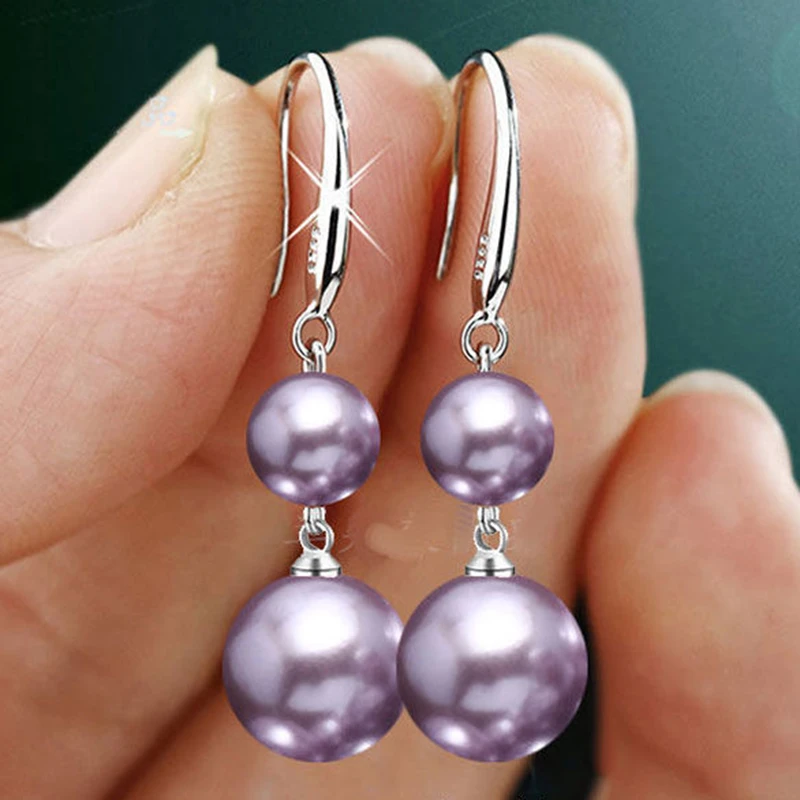 925银耳饰 纯银气质简约高级感耳环百搭长款耳坠妈妈耳饰旗袍耳环